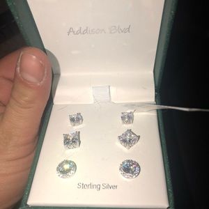 Sterling silver earrings